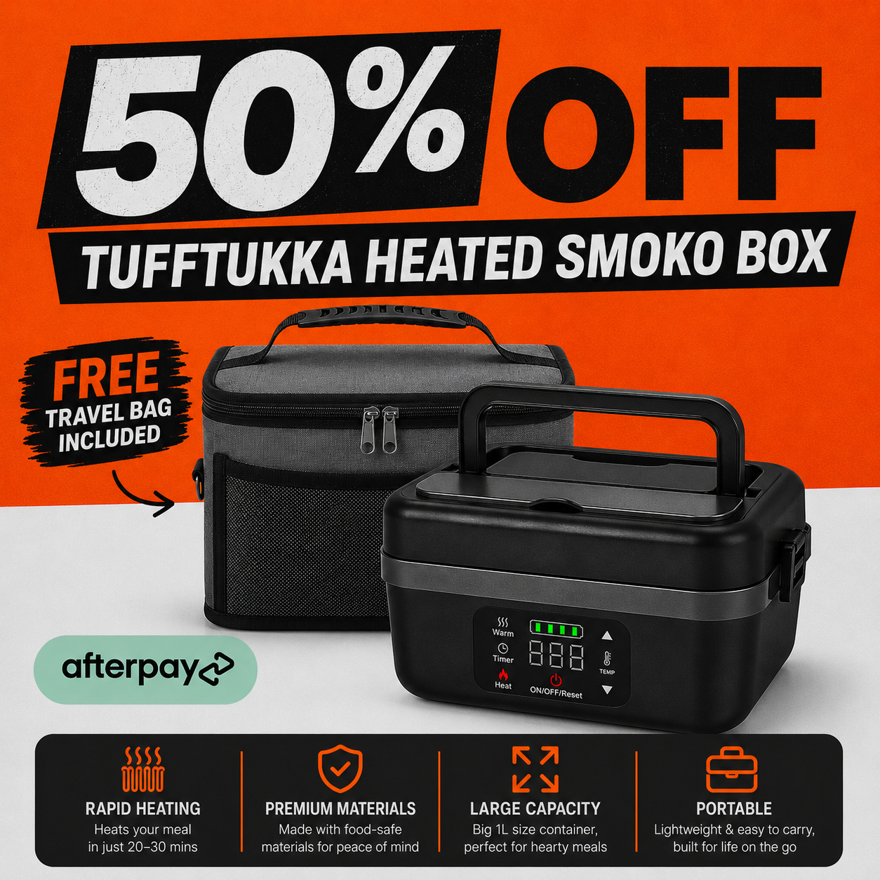 TuffTukka™ Heated Smoko Box