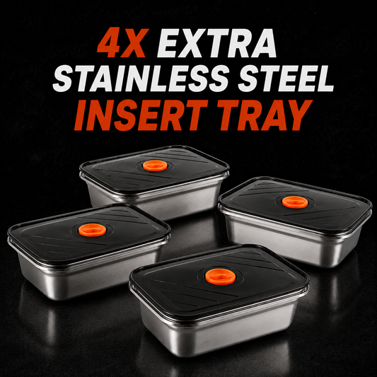 4x Smoko Box Insert Tray (1L Size)