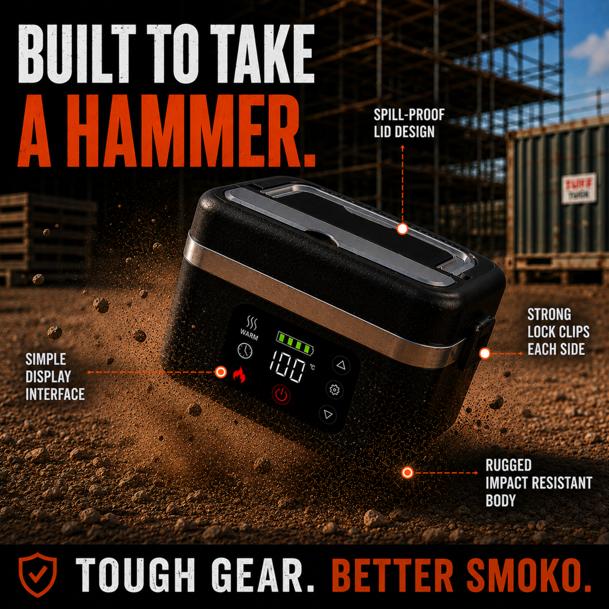 TuffTukka™ Heated Smoko Box XL