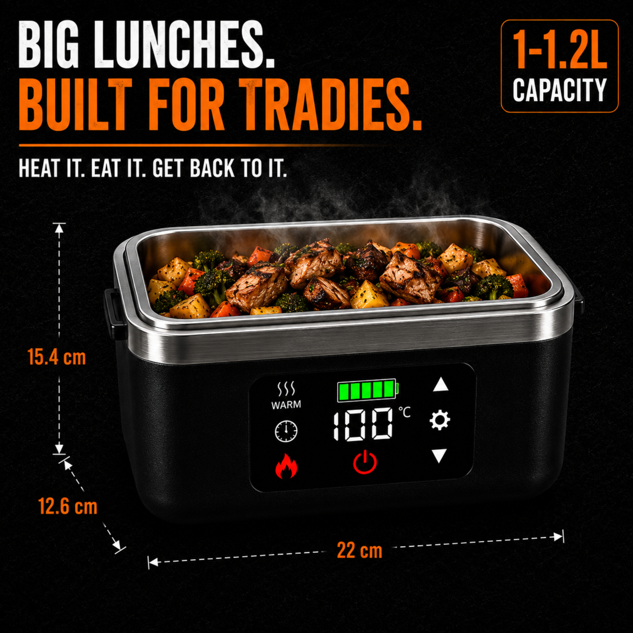 TuffTukka™ Heated Smoko Box XL