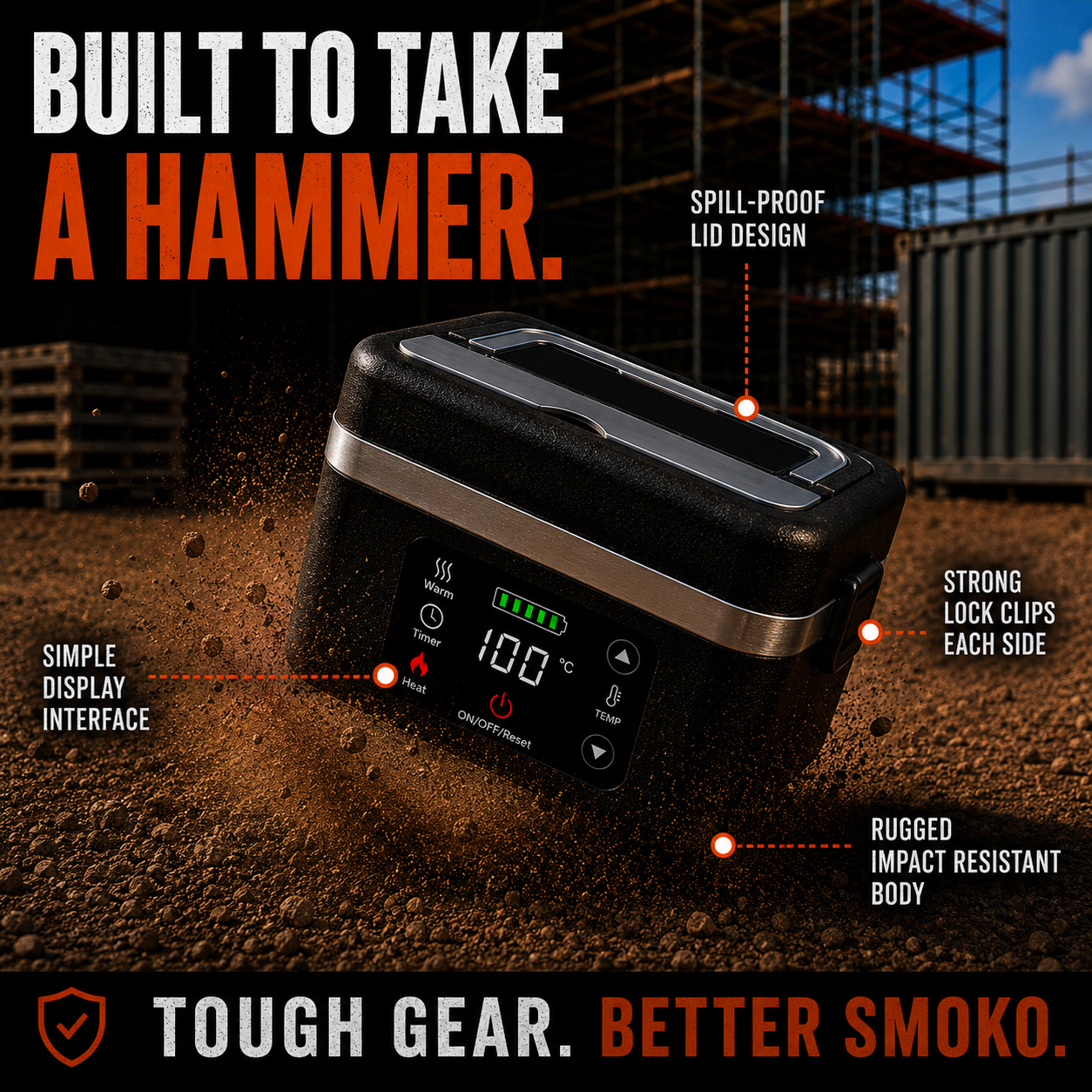 TuffTukka™ Heated Smoko Box